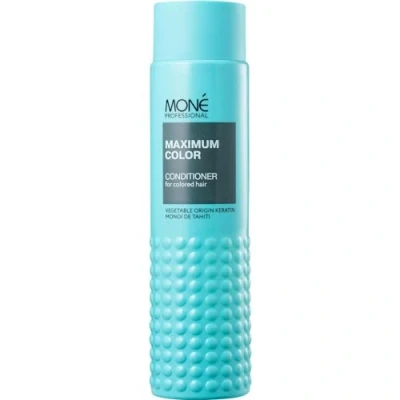 Imagen de MONÉ PROFESSIONAL Acondicionador para Cabello Teñido con Queratina Tratamiento Seco y Dañado Mantiene el Brillo del Color Nutre, Protege Desenreda tu 300 ml