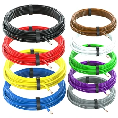 Imagen de AUPROTEC Cable de vehículo 1,5 mm², juego 9 colores 5 m FLRY B como anillo