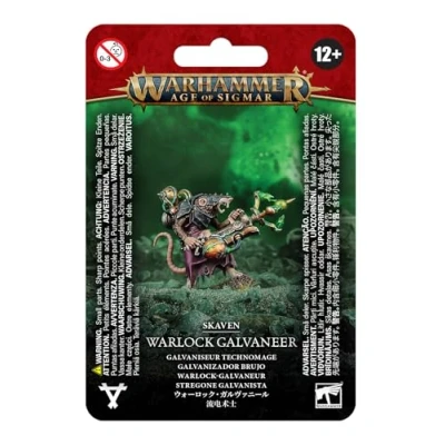 Imagen de Games Workshop Warhammer Age of Sigmar Skaven: Warlock Galvaneer