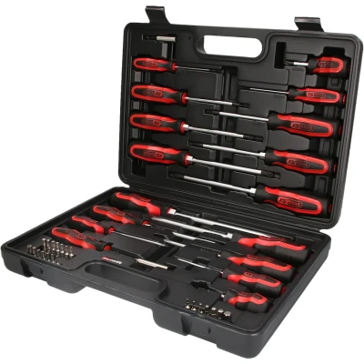 Imagen de KS TOOLS 159.0100 Kit de atornilladores 39 Maleta plástico
