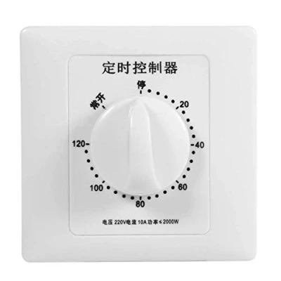 Imagen de Temporizador, Interruptor de Temporizador del AC 220V, 30 Minutos/60 Minutos/120 Minutos (120 Min)