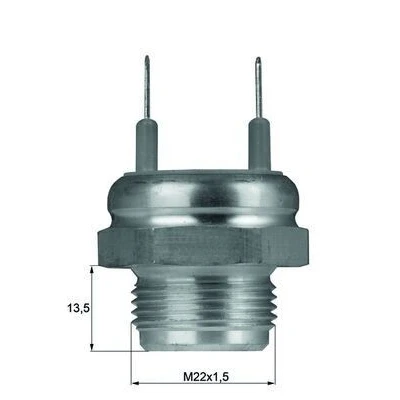 Imagen de MAHLE ORIGINAL TSW 1D Interruptor de temperatura, ventilador del radiador M22x1.5 con junta PEUGEOT: 205 II Hatchback, 405 Berlina, I Berlina