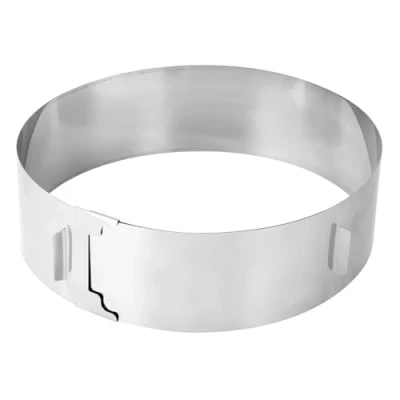 Imagen de Zenker 2470 Molde para tartas con dos asas, 15 a 30 centímetros, acero
