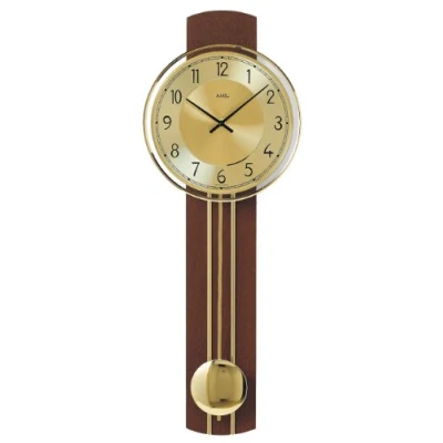 Imagen de AMS w7115/1 de Cuarzo Reloj péndulo, Madera, Multicolor, 73 x 31 18 cm