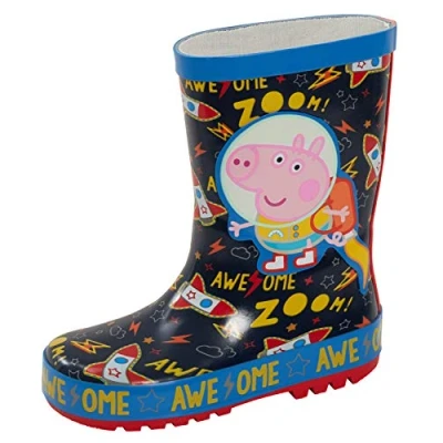 Imagen de Peppa Pig George Astronaut Botas de Agua para niños (Goma), diseño Cerdito, Color, Talla 23