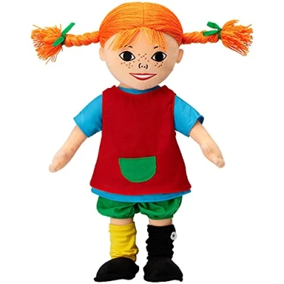 Imagen de Pippi Langstrumpf 44.3714.00 Peluche de Calzaslargas (tamaño Grande, 40 cm Aprox.)