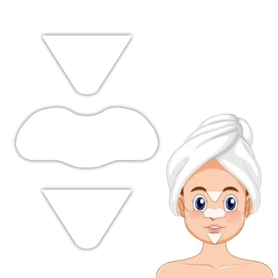 Imagen de Leddy Living T Zone and Nose Clear Up Strips Tiritas para puntos negros y limpieza de las impurezas la cara, cara + nariz mentón Parches zona todo tipo poros piel