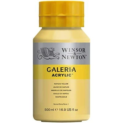 Imagen de Winsor &amp; Newton Acrílico Galería Pintura acrílica 500 ml, Amarillo de Nápoles