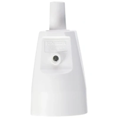 Imagen de Unitec 40530l giunto schuko con protezione antipiega, infrangibile, bianco