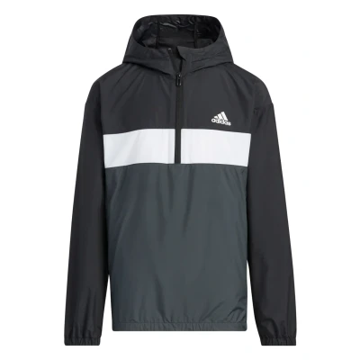 Imagen de adidas Performance Anorak Unisex Cortaviento para niños, Talla: 140, Black