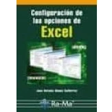 Imagen de Configuracion De Las Opciones Excel