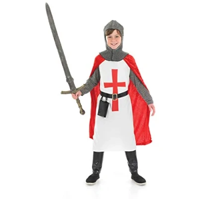 Imagen de Fun Shack Disfraz Caballero Medieval Niño, Niño Medieval, Sant Jordi Carnaval Talla XL