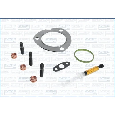 Imagen de AJUSA JTC11786 Juego de montaje, turbocompresor with studs, syringe oil con juntas instrucciones montaje FORD: Transit Mk6 Furgón