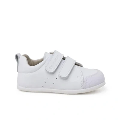 Imagen de Pisamonas Zapatos con cierre adhesivo para niños, Talla: 26, Blanco