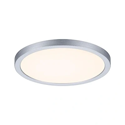 Imagen de Paulmann 93051 Panel LED, luminaria empotrable Areo VariFit IP44, 3 Step Dim, 175 mm, redondo, incl. 1x13 W, regulable, cromo mate, plástico, 3000 K