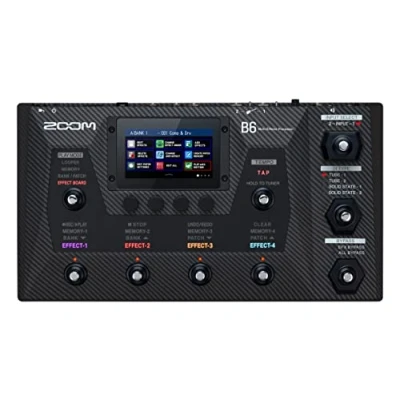 Imagen de Zoom B6 Procesador de efectos para bajos
