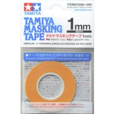 Imagen de TAMIYA 87206 Masking Tape 1 mm/18m