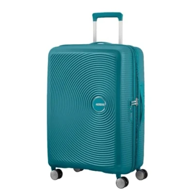 Imagen de American Tourister Funda expandible Soundbox Spinner M, 67 cm, 81 L, Verde (Verde Jade)