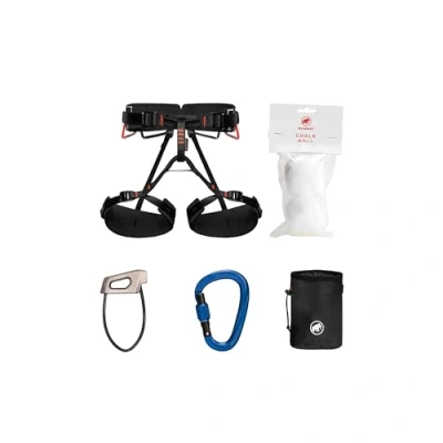 Imagen de MAMMUT ARNES 4 Slide Climbing Package Black, Adultos Unisex, Neutral (Blanco), XS/m