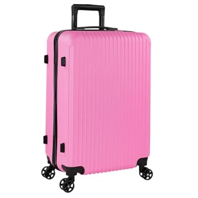 Imagen de ITACA Maleta Mediana con 4 Ruedas Giratorias para Viajes Largos Tipo Trolley Ideal como Maletas de Viaje Grandes 23 Kilos y Resistentes, Fucsia