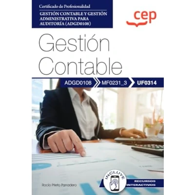 Imagen de Manual. gestión contable (UF0314). Certificados de profesionalidad. y administrativa para auditoría (ADGD0108) (FORMACION)