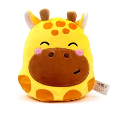 Imagen de Puckator Jouet Peluché Squidglys Adoramals Raffi, le Girafe Cojines, Poliéster, Multicolor, único