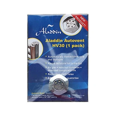 Imagen de HV30 Aladdin Auto Saignement Automatique Robinet De Radiateur 1.3cm BSP Single Valvule