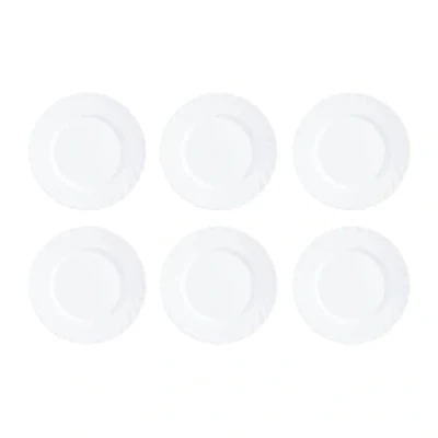 Imagen de Arcoroc Trianon 6 Plato Postre Opal 19,5cm Blanco