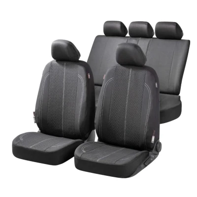 Imagen de WALSER Tratto ZIPP IT 11854 Cubreasiento negro Poliéster delante y detrás