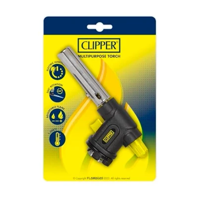 Imagen de Clipper Soplete Multiusos Ideal para Flamear, Caramelizar y usar en Barbacoas Cocina &amp; Acampada Torch Adaptor