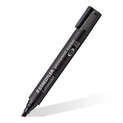 Imagen de STAEDTLER Lumocolor 350 Rotulador permanente (3 unidades), color negro