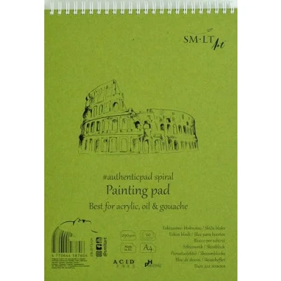 Imagen de SM.LT EB de 20TS/OA Authentic line Cuaderno para bocetos (A4, 290 GSM 270º nproveedores Natural Papel, 20 hojas, Con perforación, reciclado Tapa, Doble Espiral