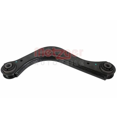Imagen de METZGER 58169204 Barra oscilante, suspensión de ruedas con apoyo caucho Eje trasero, derecha, arriba Brazo oscilante transversal