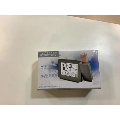 Imagen de La Crosse Technology WT522 Reloj despertador con proyección Silver