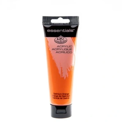 Imagen de Royal &amp; Langnickel Essentials Pintura acrílica para tubos (120 ml), color naranja