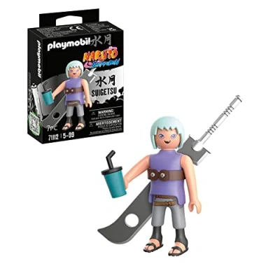Imagen de PLAYMOBIL Naruto 71112 Suigetsu, Ofrece un Divertido y Creativo Juego para los Fans del Anime con Detalles Impresionantes Accesorios auténticos, a Partir de 5 años