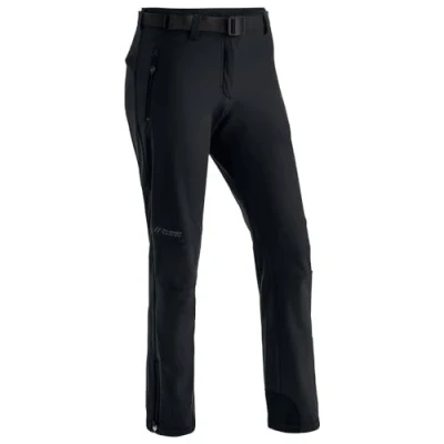 Imagen de Maier Sports Pantalones de Softshell Tech Pants W para Mujer, funcionales Exteriores, Transpirables, Trekking con Forro Polar cálido