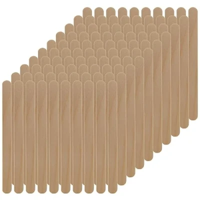 Imagen de silikomart Kit de 100 palitos Madera 113 x 10 2 mm