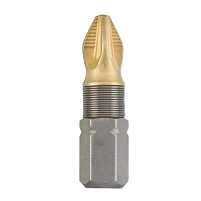Imagen de kwb 2 puntas de 25 mm PZ 1 Titan Tin 124101 (Tin, TQ 60 acero, ISO 1173 accionamiento C6.3)