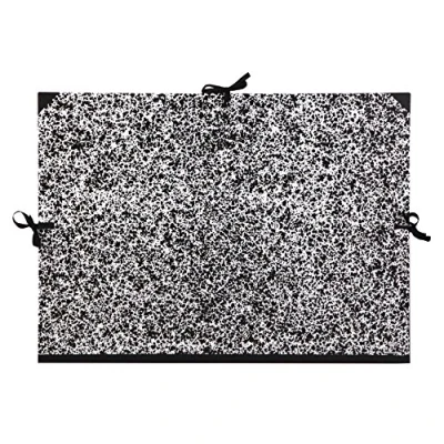 Imagen de Clairefontaine 32802C Un carton à dessin Annonay fermeture 3 cordons 52x72 cm, Blanc