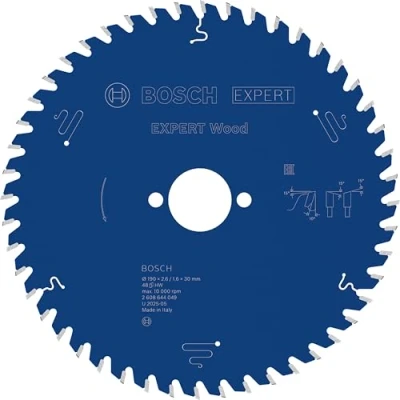 Imagen de Bosch Profesional 2608644049 Disco de sierra circular CSB Expert madera: 190x30x48D