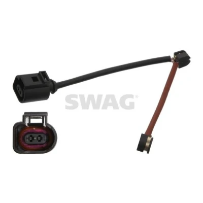 Imagen de SWAG 30 93 4496 Sensor de Desgaste Pastillas Frenos Eje trasero izquierda, trasero, derecha PORSCHE: Cayenne, Panamera