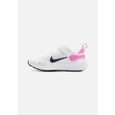Imagen de Nike Performance Revolution 7 Unisex Zapatillas de competición para niños, Talla: 25, White/midnight navy/playful pink Zapatos