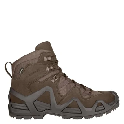 Imagen de Lowa Zephyr Zapatillas de senderismo MK2 GTX Mid TF, piel, marrón oscuro, 41 EU