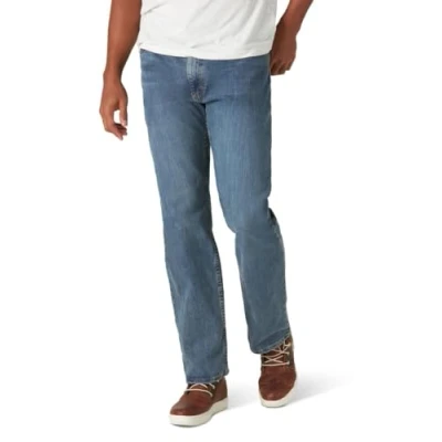 Imagen de Wrangler Authentics Regular Fit Comfort Flex Waist Jean Jeans, Pizarra, 40W/36L para Hombre