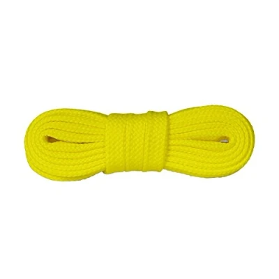 Imagen de Kaps cordones de Zapatillas Deporte, calzado duraderos calidad para casual, fabricados en Europa, 1 par (140 cm 55 inch 8 a 10 pares ojales/Amarillo)