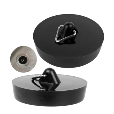 Imagen de Tapones universales, 1 x Ø 44 42 mm y 39 36 mm, de Fregadero, Cocina, para Desagües 1/2&quot; 1/2&quot;, Caucho, Tapón Drenaje Fregadero Cocina Baño, bañeras