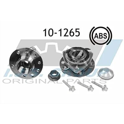 Imagen de IJS GROUP 10 1265 Juego de cojinete rueda Eje delantero con sensor ABS incorporado 137mm OPEL: Vectra C Sedán, GTS