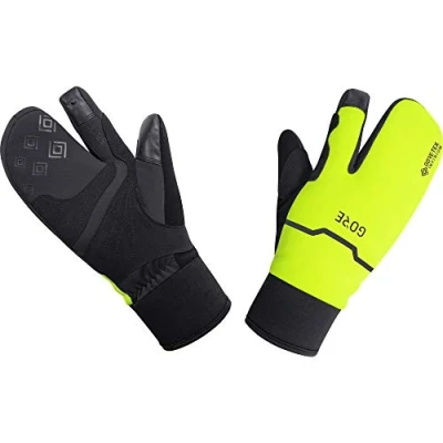 Imagen de GOREWEAR Guantes GORE TEX INFINIUM Thermo Split, Black/Neon Yellow, 7