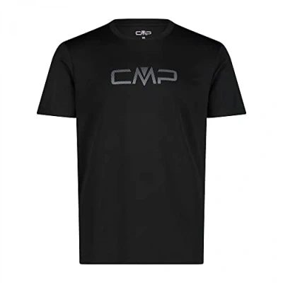 Imagen de CMP Camisetas de hombre, Negro, 56